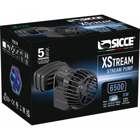 BOMBA MOVIMIENTO XSTREAM 6.500 L/H DE SICCE